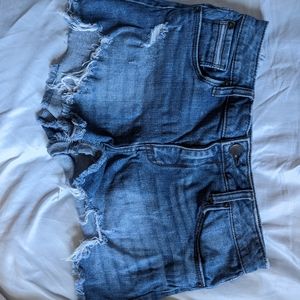 High Waisted Jean Shorts